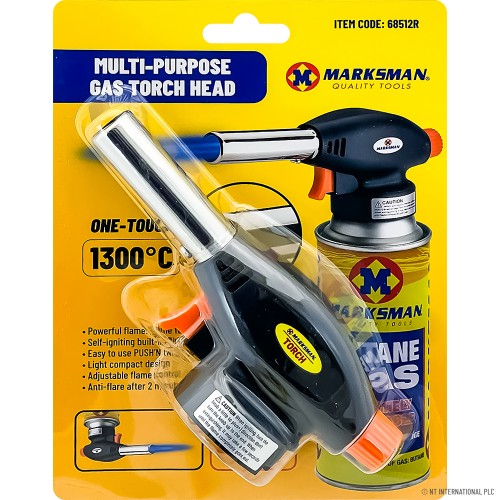 Multi Purpose Butane Gas Torch Head