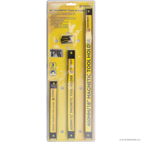 3pc Magnetic Tool Holder Set 8 - 18