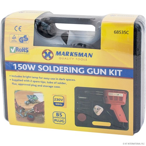 150w Soldering Gun Kit - Blow Case