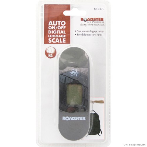 Digital Luggage Scale - Auto On & Off