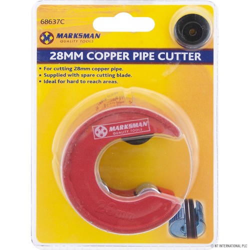 28mm Copper Pipe Cutter - Red
