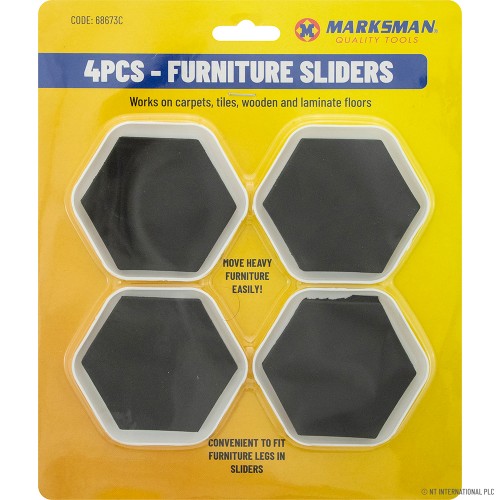 4pc Furniture Sliders