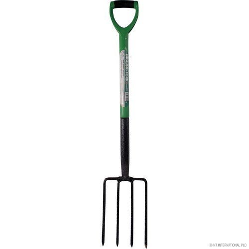 Digging Fork with Plastic Coated Handle