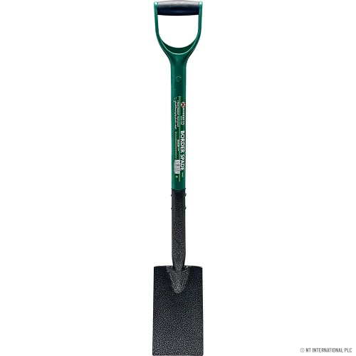 Border Spade with Plastic Coated Handle