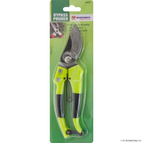 Bypass Pruning Shears - Green Handle