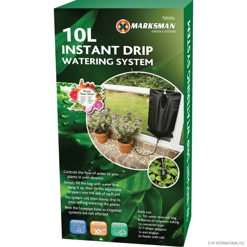 10L Instant Drip Garden Watering System