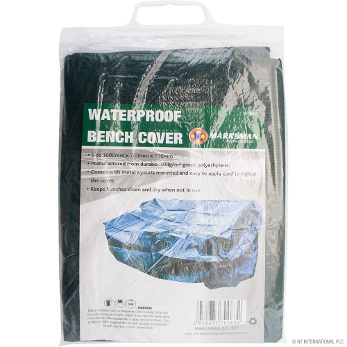 Waterproof Bench Cover 160 x 75 x 78cm