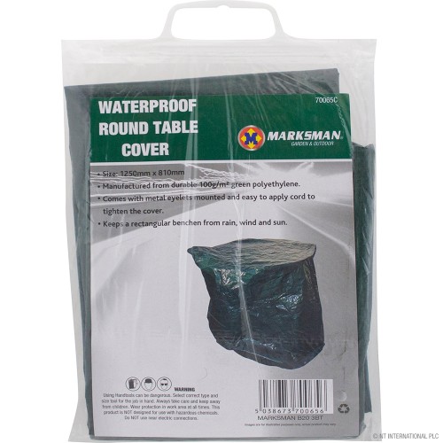 Waterproof Round Table Cover 125cm x 81cm