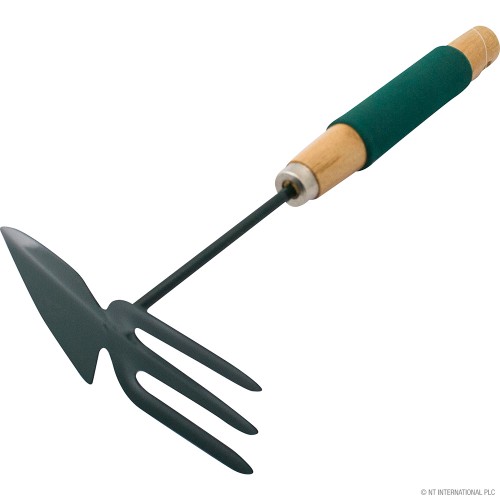 Hand Fork & Hoe - Foam / Wooden Handle