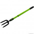 Telescopic Hand Fork - Green Handle Aluminium