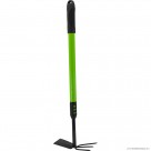 Telescopic Hand Fork & Hoe - Green Handle Alu