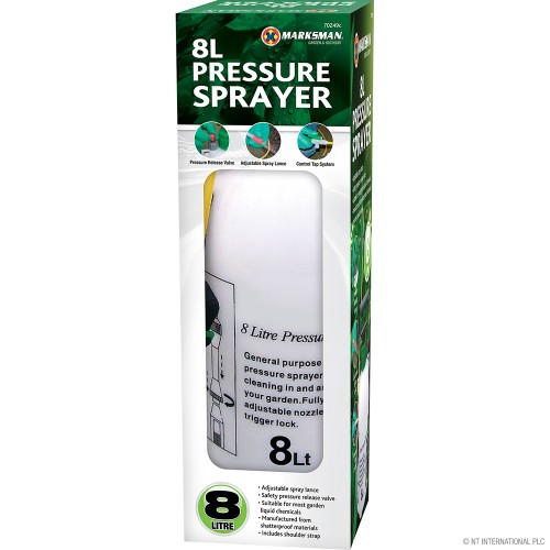 8L Garden Pressure Sprayer