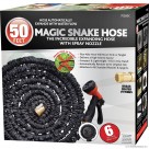 50ft (15m) Magic Garden Hose Pipe - Black