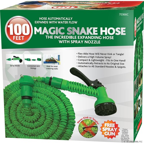 100ft Magic Garden Hose Pipe 30m - Green