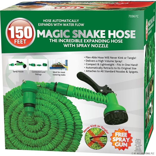150ft Magic Garden Hose Pipe 45m - Green