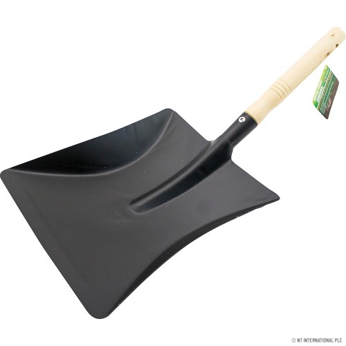 Mini Metal Coal Shovel - Wooden Handle