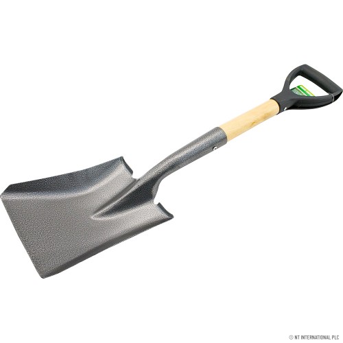 Micro Wooden Digging Shovel - Black
