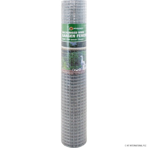 0.6x5m Galvanized Wire Netting Chicken 13mm S