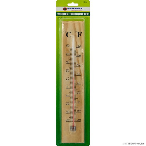 Wooden Thermometer ( Large )