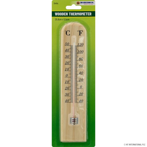 Wooden Thermometer ( Medium )