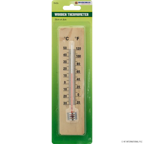 Wooden Thermometer ( Small )