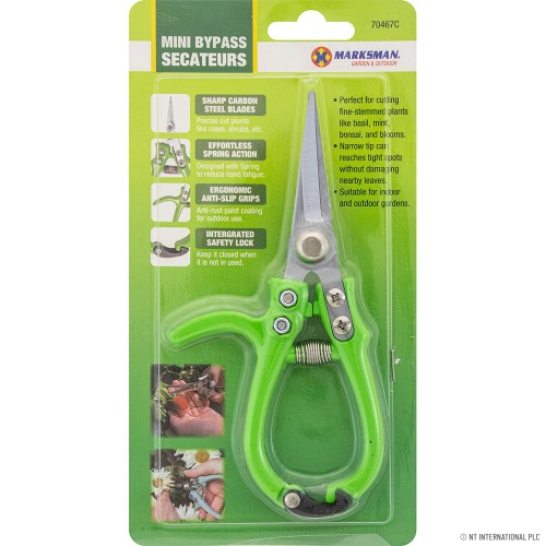 Mini Bypass Ergo Secateurs