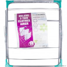 3 Tier Clothes Airer Dryer Concentina 14m - L