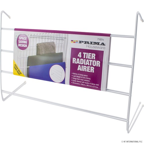 4 Tier Radiator Clothes Airer (Pk of 2)
