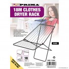18m Clothes Airer Dryer Rack - BLACK
