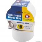 Double Sided Tissue Tape - 48mm x 10m