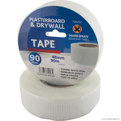 Plasterboard Scrim Tape 48mm x 90m Drywall