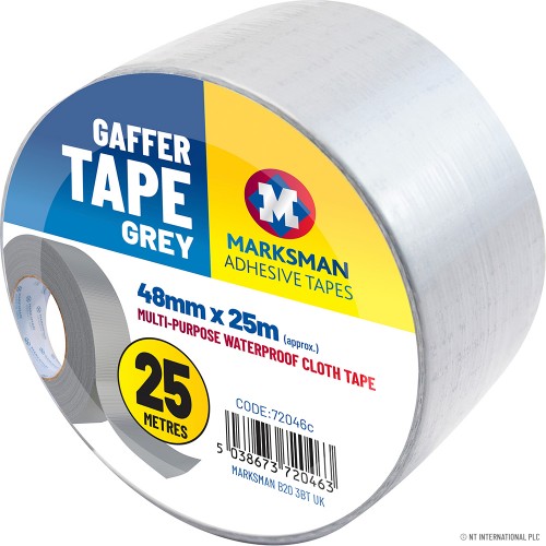 Gaffer / Duct Tape - 48mm x 25m Grey