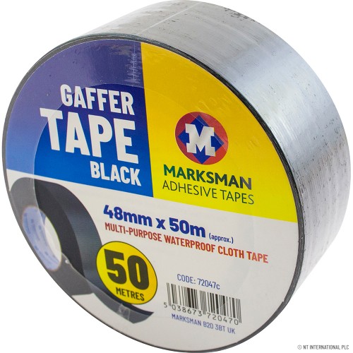 Gaffer / Duct Tape - 48mm x 50m Black