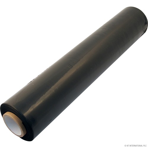 Black Stretch Film - Pallet Wrap 500mm x 250m