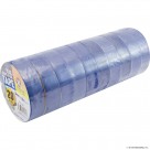 10pc PVC Insulation Tape 19mm x 20m - Blue
