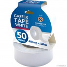 Gaffer / Duct Tape 48mm x 50m White - Pro