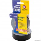 Pocket Tough Tape Black 25mm x 9m