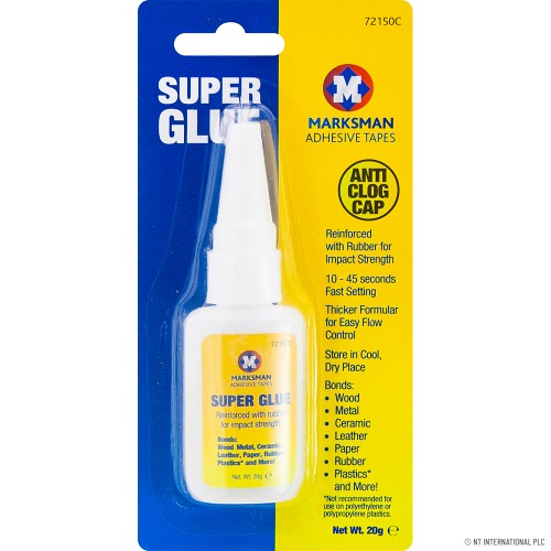 20G Bottle Pack Super Glue
