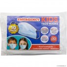 KIDS MASK - DISPOSABLE FACE MASKS BREATHABLE 3 LAYERS-PLY 