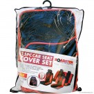 8Pcs Seat Cover Black / Grey
