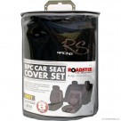 8pc RS Car Seat Cover Grey