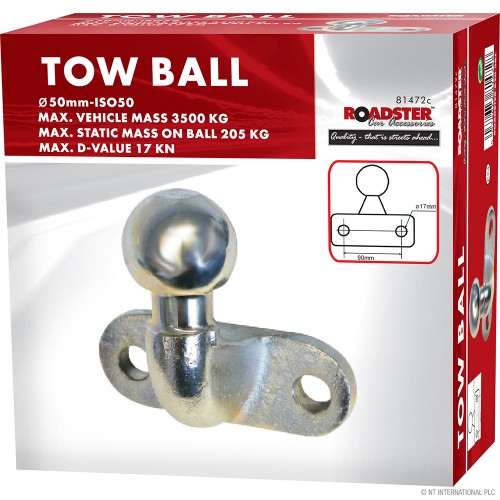 Tow Ball -  Vehicle Mass 3500kg