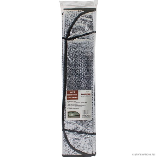 Auto Reflective Car Sunshade - Chrome