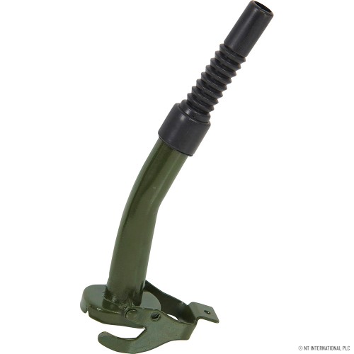 Metal Jerry Can Spout - Green