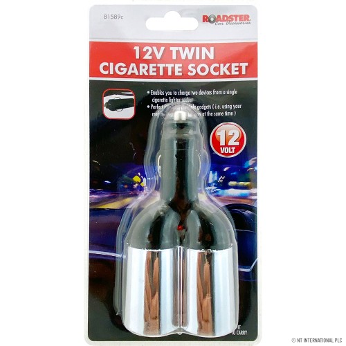 12v Twin Cigarette Socket