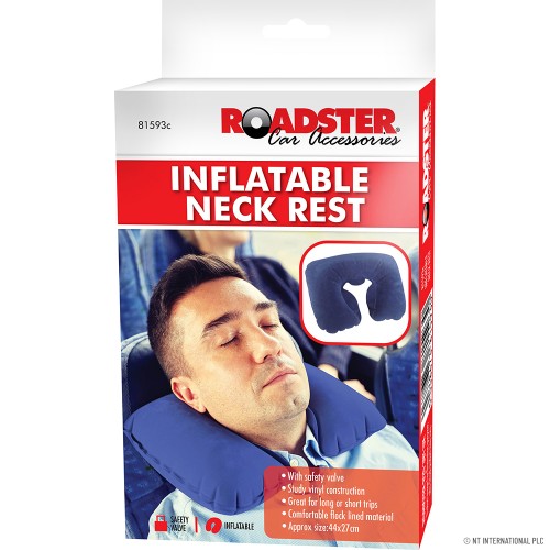 Inflatable Neck Rest - 44 x 27cm