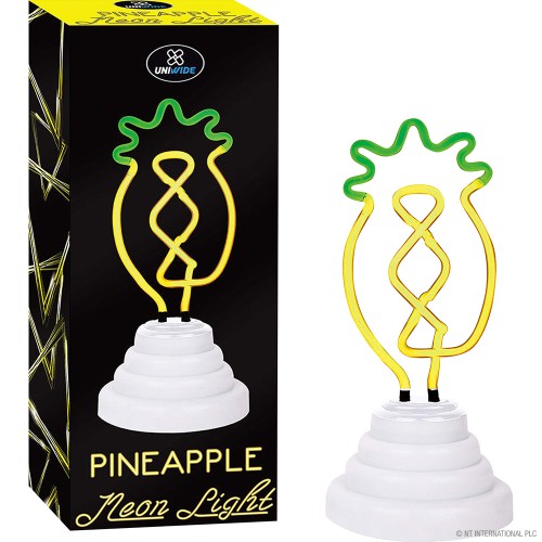 Neon Light Pineapple