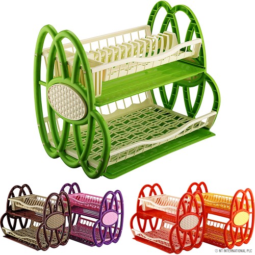 Double Dish rack with Ofset