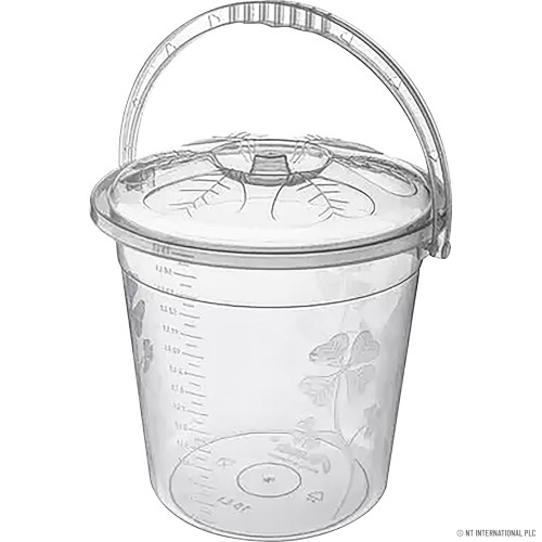 10 LT TRANSPARENT  YONCA COOL WATER BUCKET