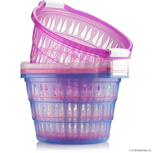 Transparent Rounded Clothe Basin